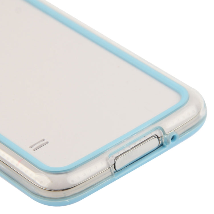Transparent Plastic + TPU Frame Case for Galaxy S5 mini / G800