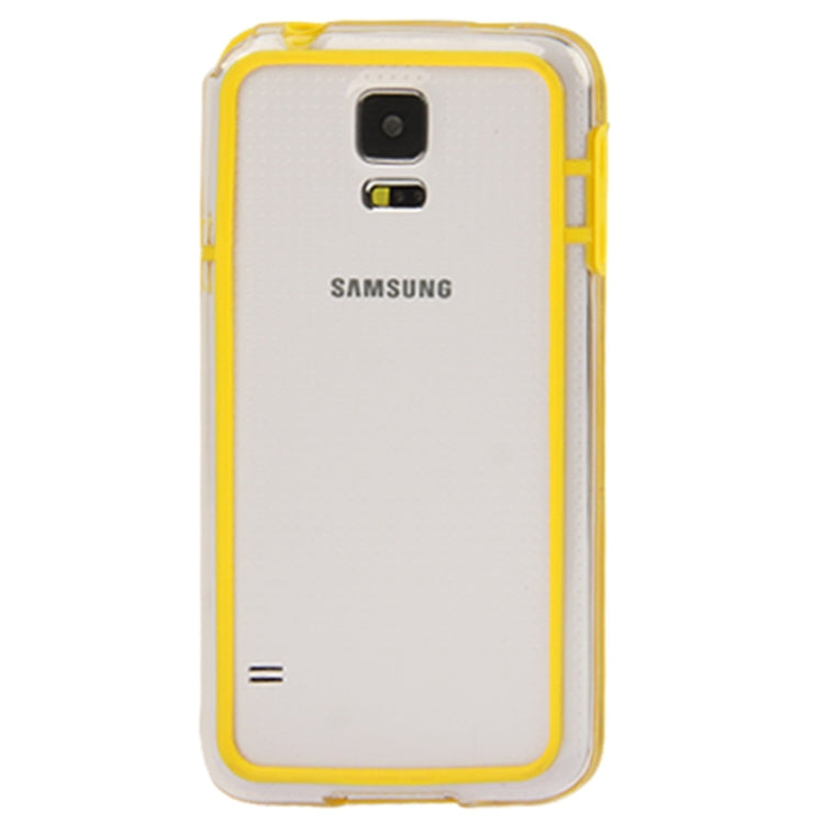 Transparent Plastic + TPU Frame Case for Galaxy S5 mini / G800