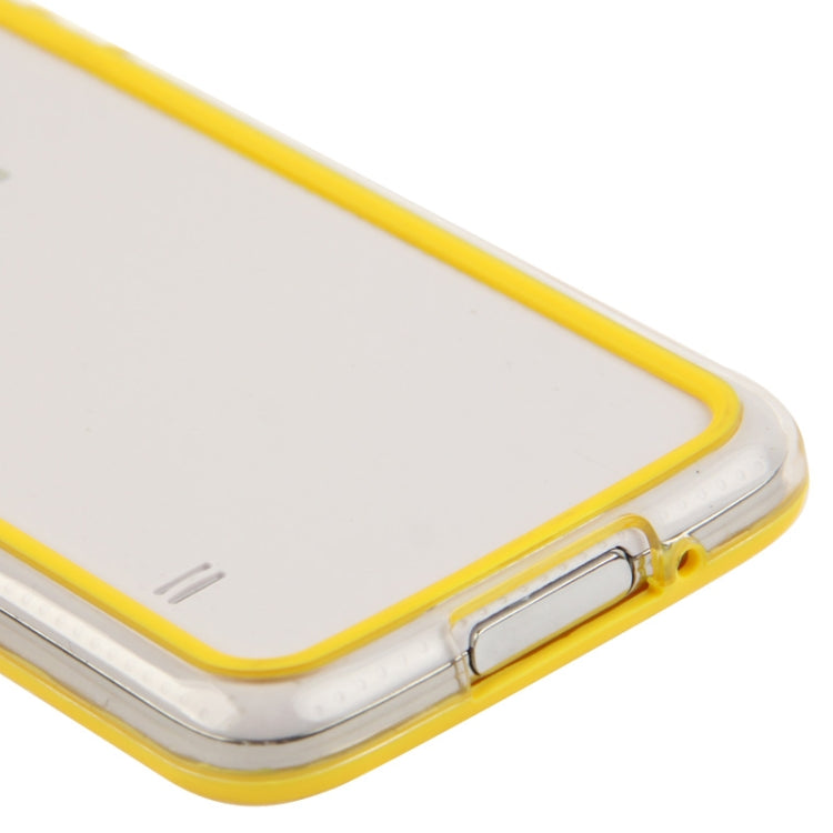 Transparent Plastic + TPU Frame Case for Galaxy S5 mini / G800