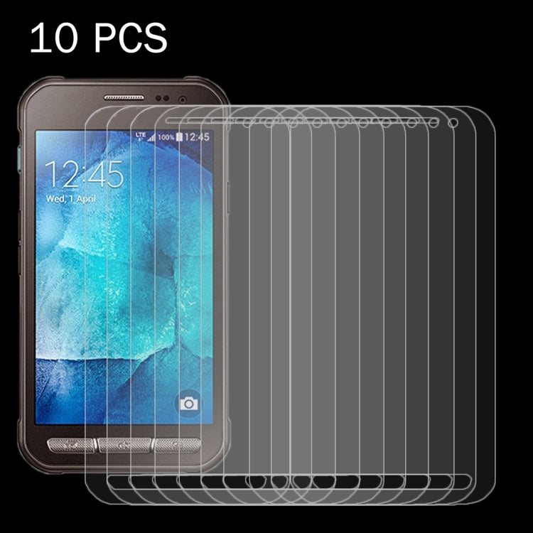 10 PCS for Galaxy Xcover 3 / G388F 0.26mm 9H+ Surface Hardness 2.5D Explosion-proof Tempered Glass Screen Film
