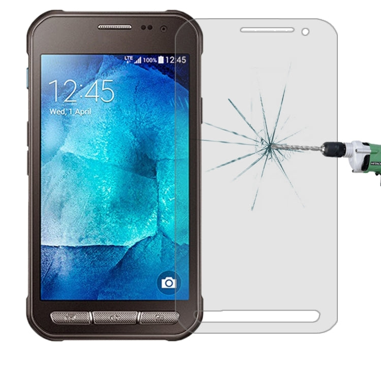 100 PCS for Galaxy Xcover 3 / G388F 0.26mm 9H+ Surface Hardness 2.5D Explosion-proof Tempered Glass Screen Film