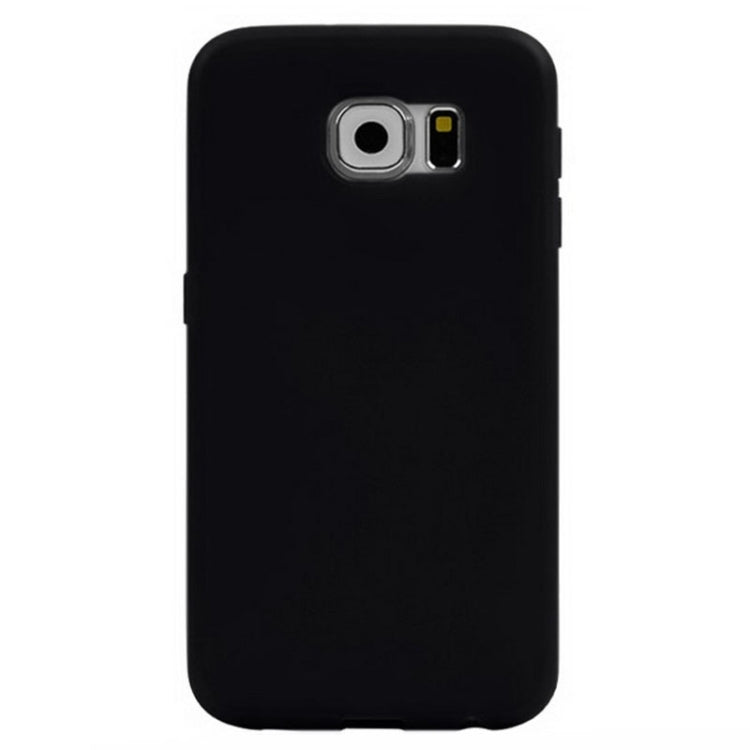 For Galaxy S6 Horizontal Flip Transparent PC Front Cover + TPU Back Cover Protective Case