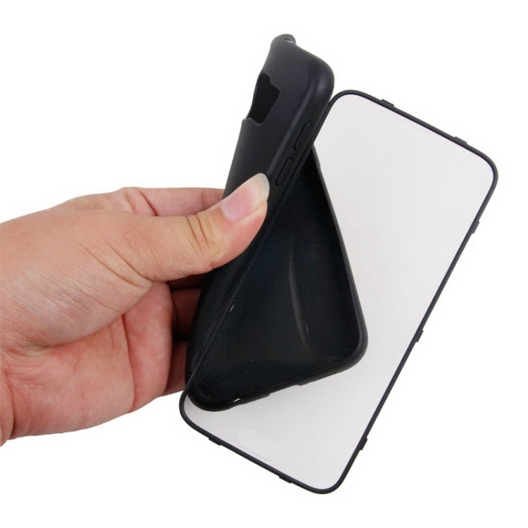 For Galaxy S6 Horizontal Flip Transparent PC Front Cover + TPU Back Cover Protective Case