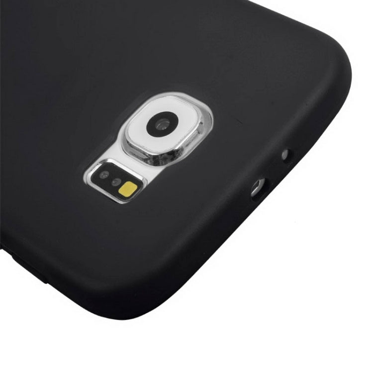 For Galaxy S6 Horizontal Flip Transparent PC Front Cover + TPU Back Cover Protective Case