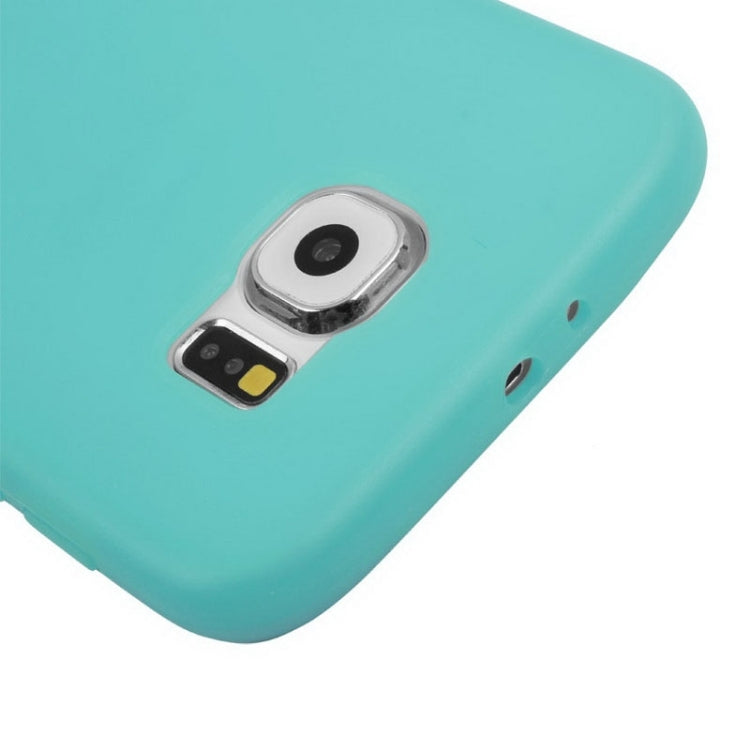For Galaxy S6 Horizontal Flip Transparent PC Front Cover + TPU Back Cover Protective Case