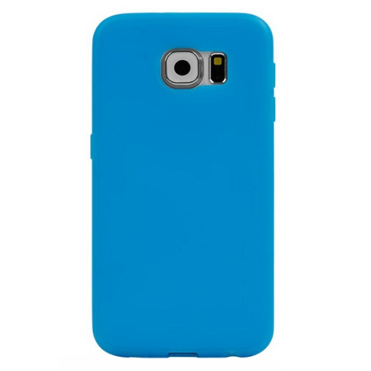 For Galaxy S6 Horizontal Flip Transparent PC Front Cover + TPU Back Cover Protective Case