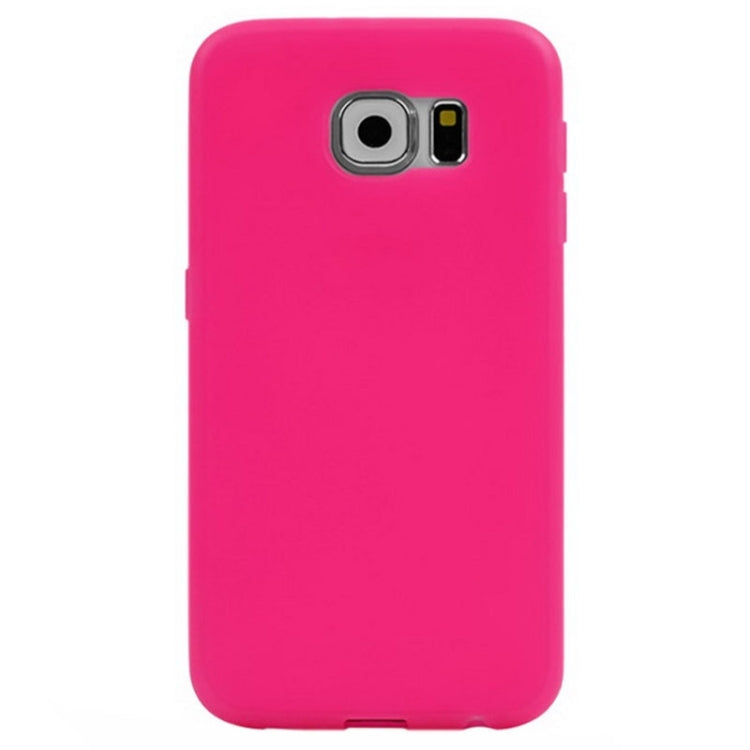 For Galaxy S6 Horizontal Flip Transparent PC Front Cover + TPU Back Cover Protective Case