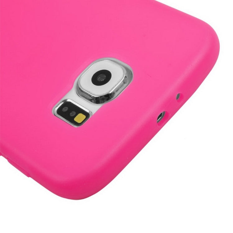 For Galaxy S6 Horizontal Flip Transparent PC Front Cover + TPU Back Cover Protective Case