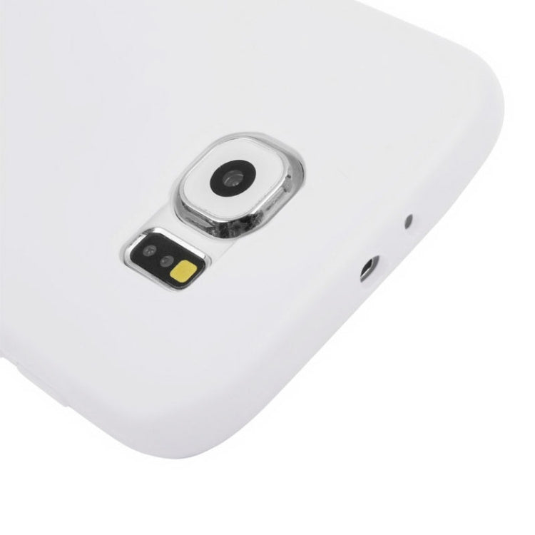 For Galaxy S6 Horizontal Flip Transparent PC Front Cover + TPU Back Cover Protective Case
