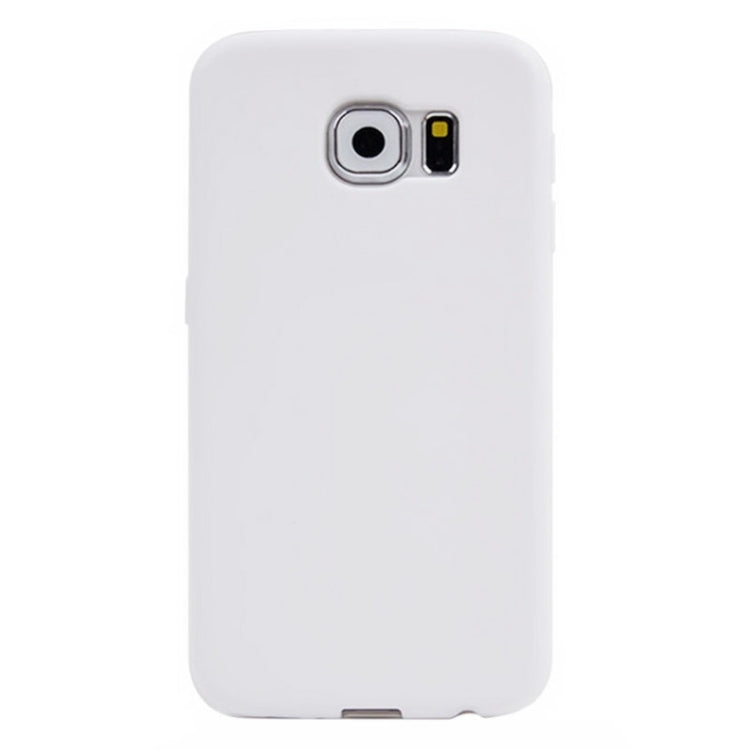 For Galaxy S6 Horizontal Flip Transparent PC Front Cover + TPU Back Cover Protective Case