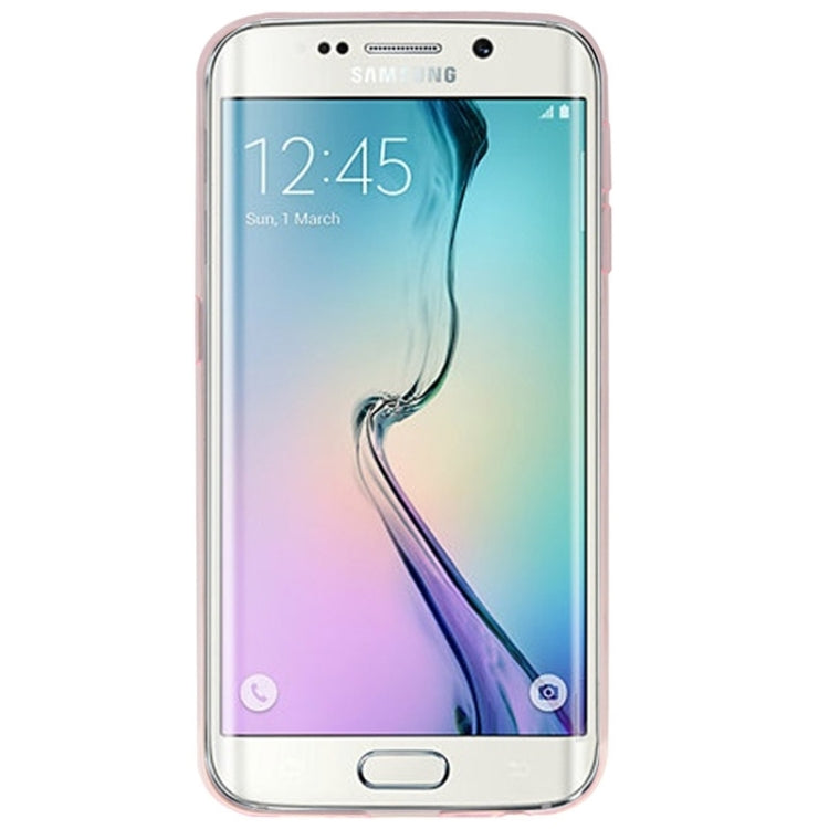 For Galaxy S6 edge / G925 Ice Sculptures TPU Protective Case with Handle