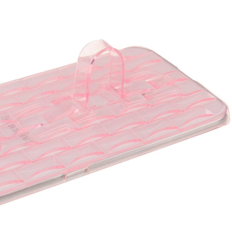 For Galaxy S6 edge / G925 Ice Sculptures TPU Protective Case with Handle