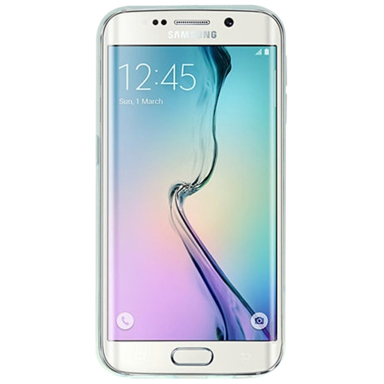 For Galaxy S6 edge / G925 Ice Sculptures TPU Protective Case with Handle