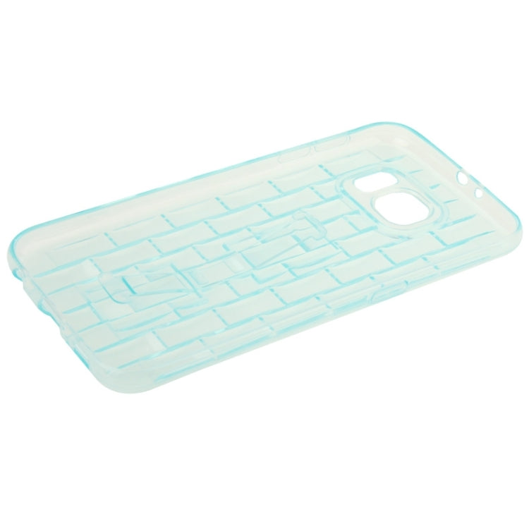 For Galaxy S6 / G920 Ice Sculptures TPU Protective Case with Handle