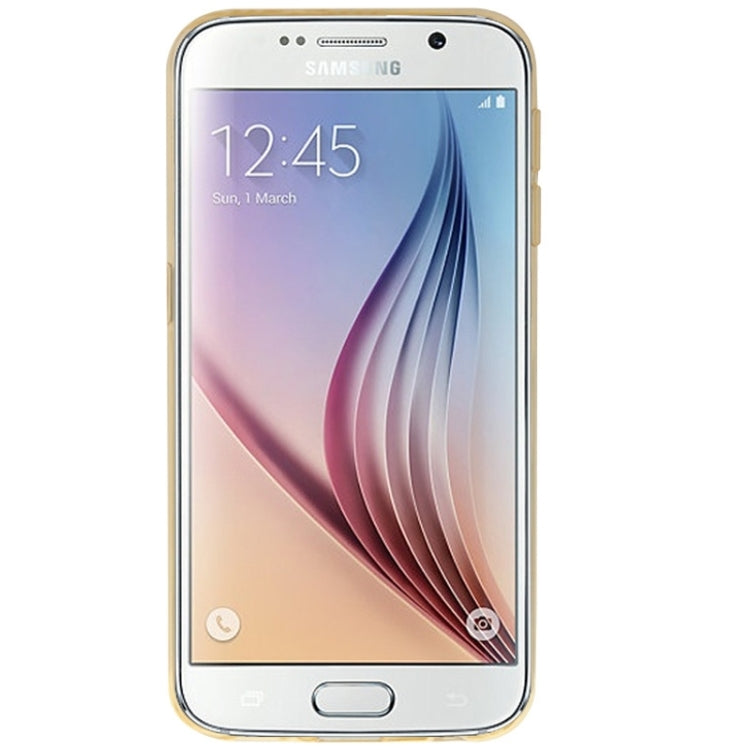 For Galaxy S6 / G920 Ice Sculptures TPU Protective Case with Handle