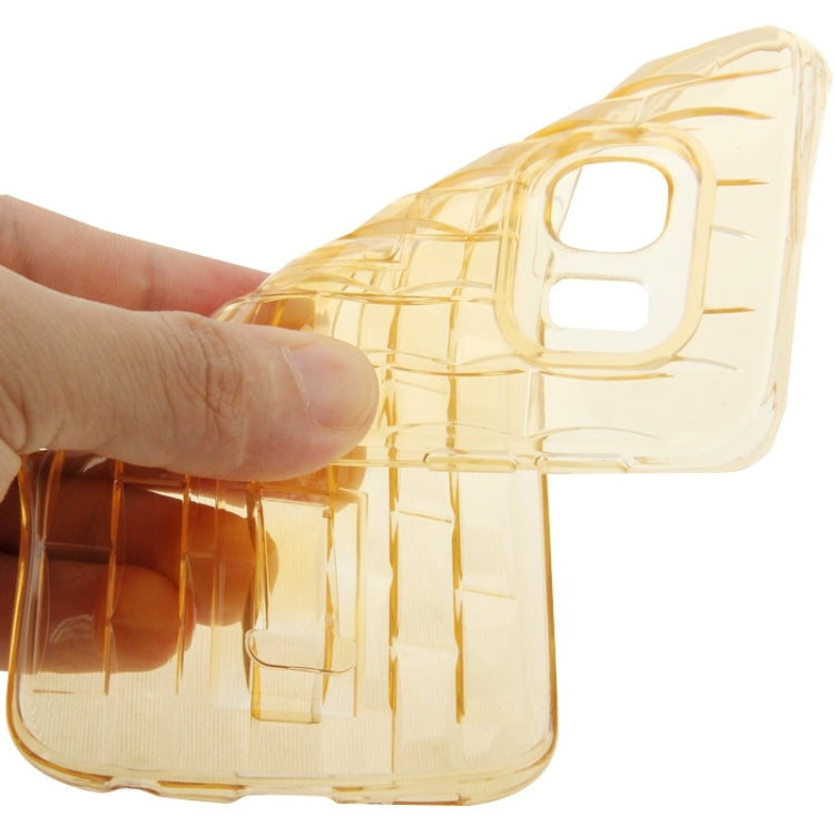 For Galaxy S6 / G920 Ice Sculptures TPU Protective Case with Handle