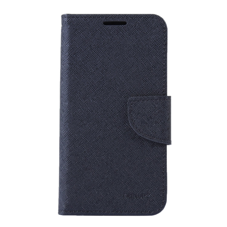 Color Matching Cross Texture Horizontal Flip Leather Case with Holder & Card Slots & Wallet for Galaxy A8