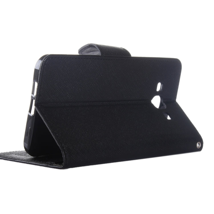 Color Matching Cross Texture Horizontal Flip Leather Case with Holder & Card Slots & Wallet for Galaxy A8
