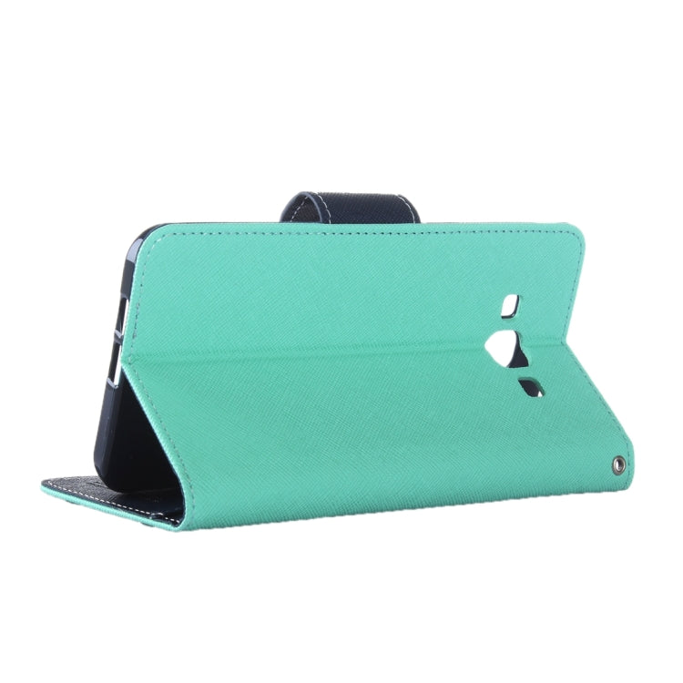 Color Matching Cross Texture Horizontal Flip Leather Case with Holder & Card Slots & Wallet for Galaxy A8