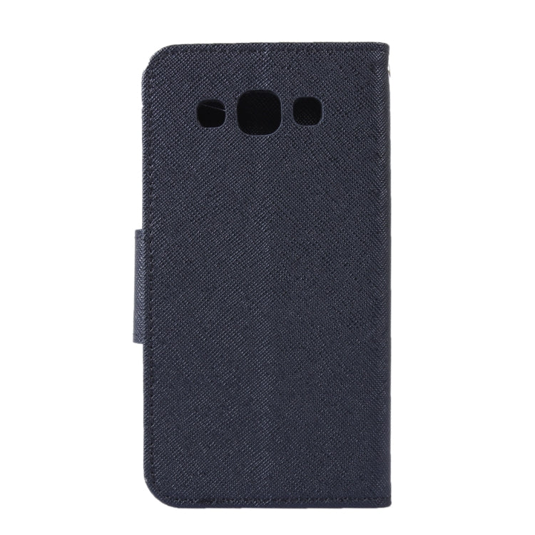 Color Matching Cross Texture Horizontal Flip Leather Case with Holder & Card Slots & Wallet for Galaxy J3 / J3109