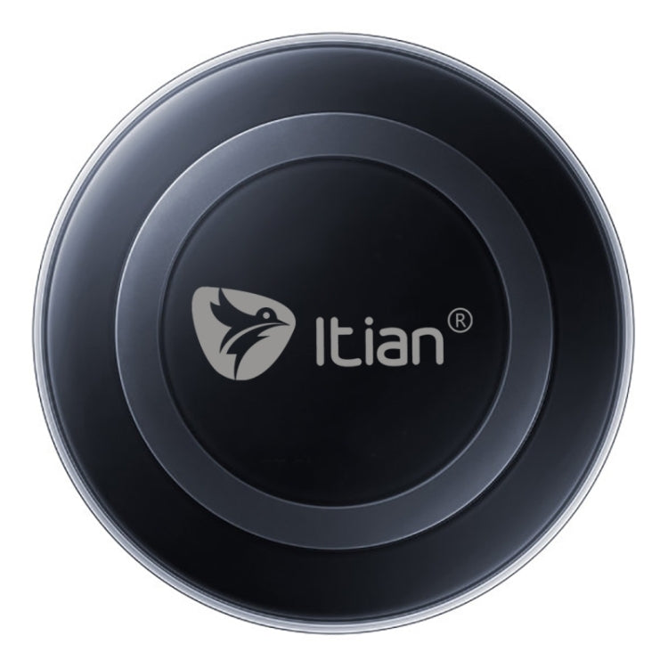 Itian A5 Qi Standard Circular Wireless Charger  for iPhone 8 / 8 Plus / X &  Galaxy S6 / S6 edge+ / Note 5 / Nokia / LG / iPhone / HTC and Other Mobile Phone