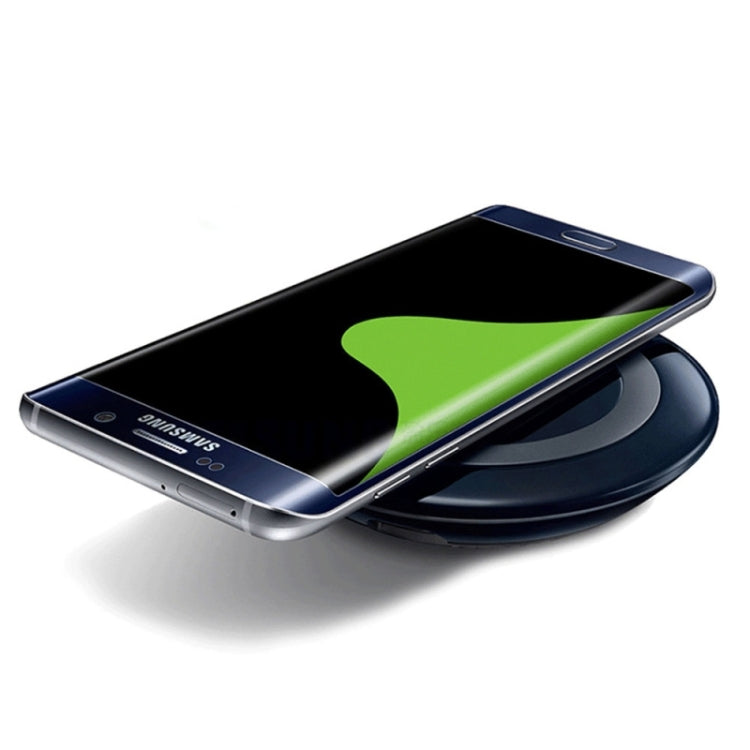 Itian A5 Qi Standard Circular Wireless Charger  for iPhone 8 / 8 Plus / X &  Galaxy S6 / S6 edge+ / Note 5 / Nokia / LG / iPhone / HTC and Other Mobile Phone