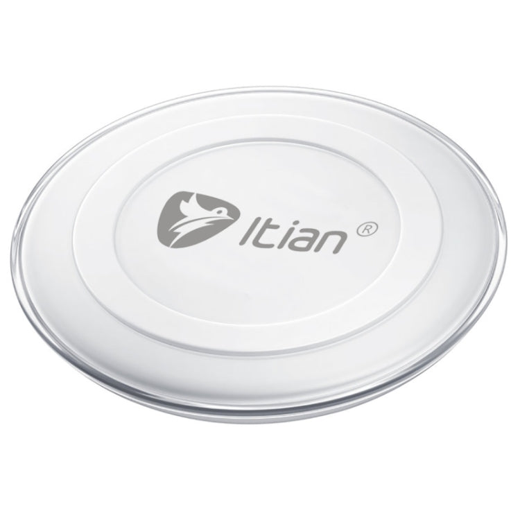 Itian A5 Qi Standard Circular Wireless Charger  for iPhone 8 / 8 Plus / X &  Galaxy S6 / S6 edge+ / Note 5 / Nokia / LG / iPhone / HTC and Other Mobile Phone