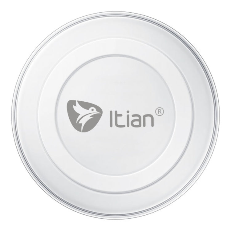 Itian A5 Qi Standard Circular Wireless Charger  for iPhone 8 / 8 Plus / X &  Galaxy S6 / S6 edge+ / Note 5 / Nokia / LG / iPhone / HTC and Other Mobile Phone