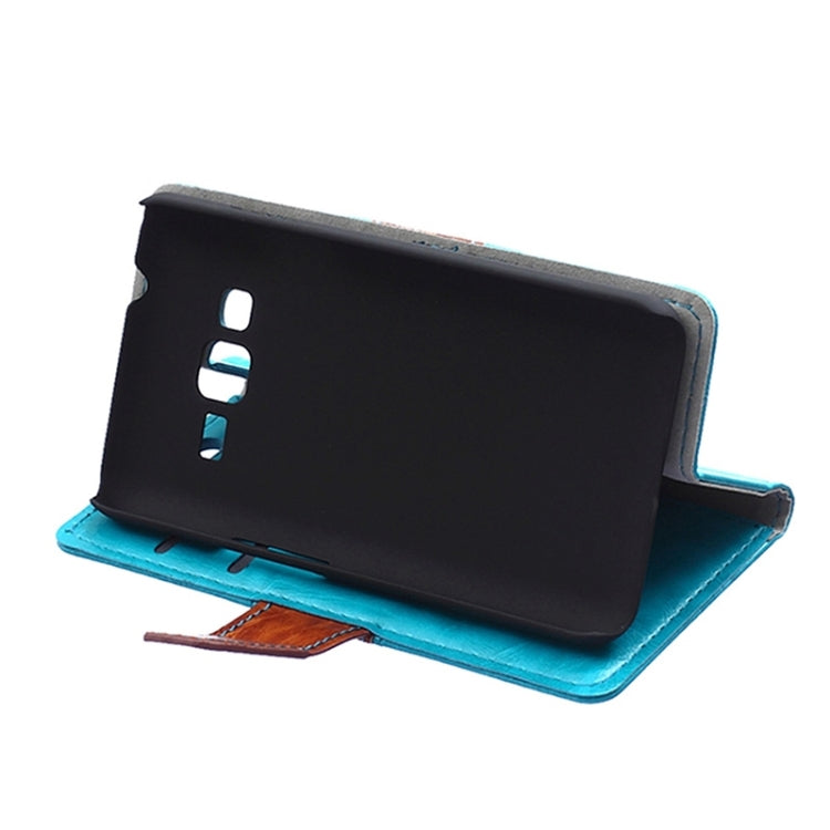 Crazy Horse Texture Horizontal Flip Color Matching Leather Case with Card Slots & Wallet & Holder for Samsung Z1 / Z130