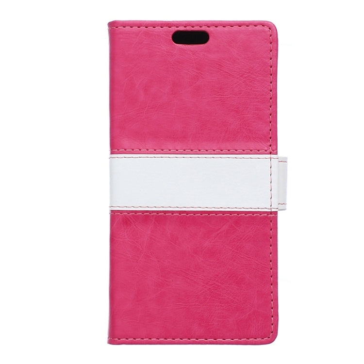 Crazy Horse Texture Horizontal Flip Color Matching Leather Case with Card Slots & Wallet & Holder for Samsung Z1 / Z130