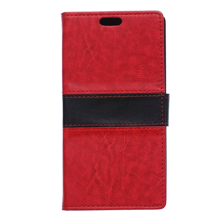 Crazy Horse Texture Horizontal Flip Color Matching Leather Case with Card Slots & Wallet & Holder for Samsung Z1 / Z130