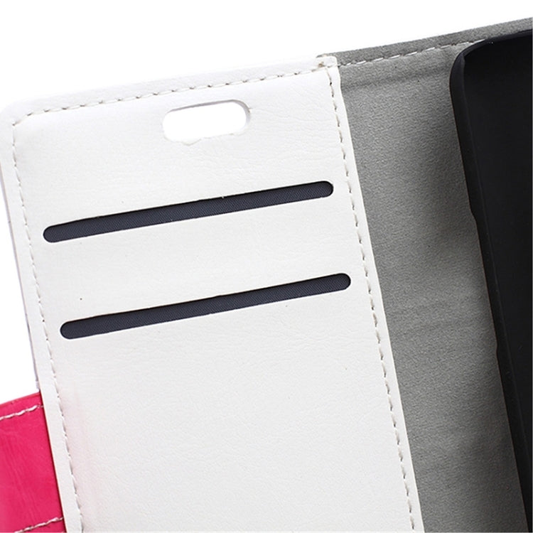Crazy Horse Texture Horizontal Flip Color Matching Leather Case with Card Slots & Wallet & Holder for Samsung Z1 / Z130