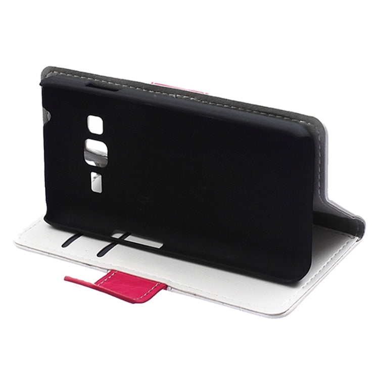 Crazy Horse Texture Horizontal Flip Color Matching Leather Case with Card Slots & Wallet & Holder for Samsung Z1 / Z130