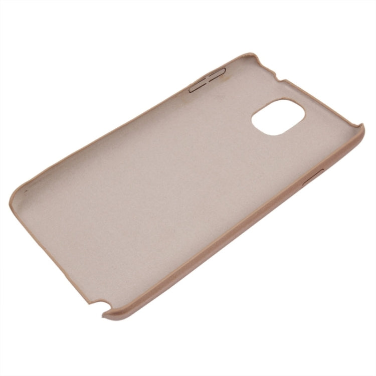Ultrathin PU Leather Back Cover Protective Case for Galaxy Note III / N9000
