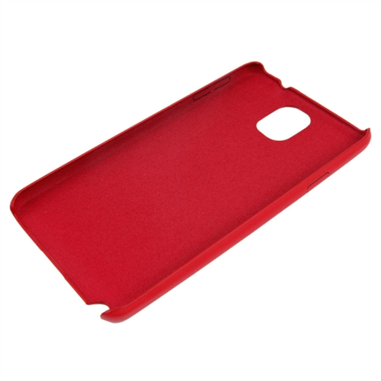 Ultrathin PU Leather Back Cover Protective Case for Galaxy Note III / N9000
