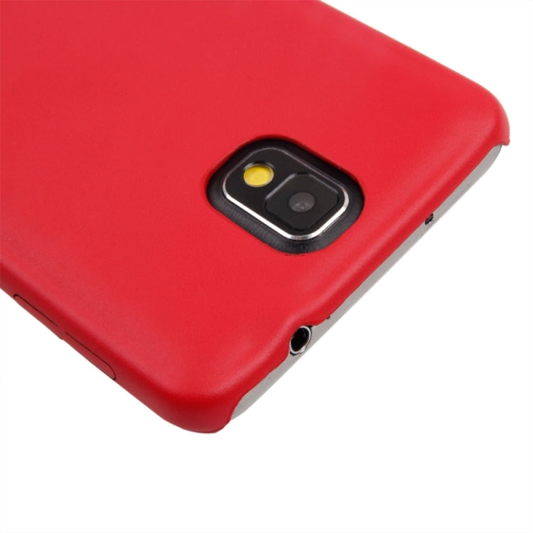 Ultrathin PU Leather Back Cover Protective Case for Galaxy Note III / N9000