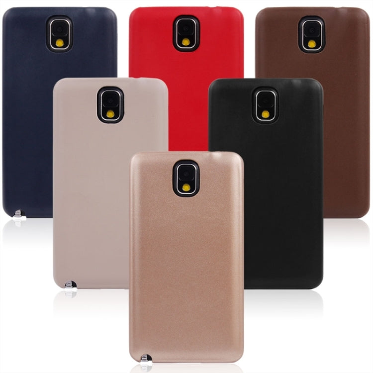 Ultrathin PU Leather Back Cover Protective Case for Galaxy Note III / N9000