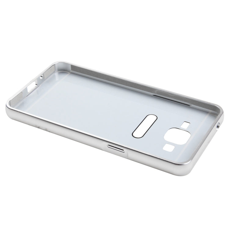 Fashionable Electroplating Push Pull Back Shell Cover + Metal Bumper Frame for Galaxy Grand Prime / G530