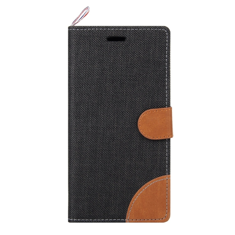 Denim Texture Horizontal Flip Leather Case with Magnetic Snap & Card Slots & Holder & Sling for Galaxy J3 / J3109