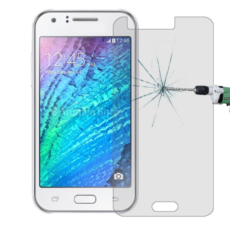 2 PCS for Galaxy J1 Ace / J110 0.26mm 9H Surface Hardness 2.5D Explosion-proof Tempered Glass Screen Film