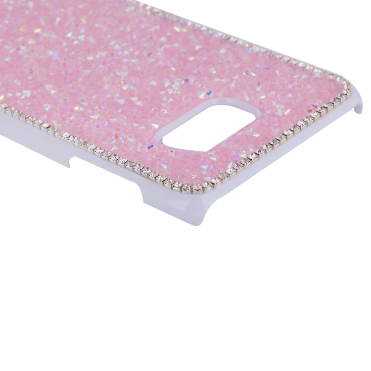 For Galaxy S6 Edge+ / G928 Fashionable Electroplating Diamond Encrusted Hard Case