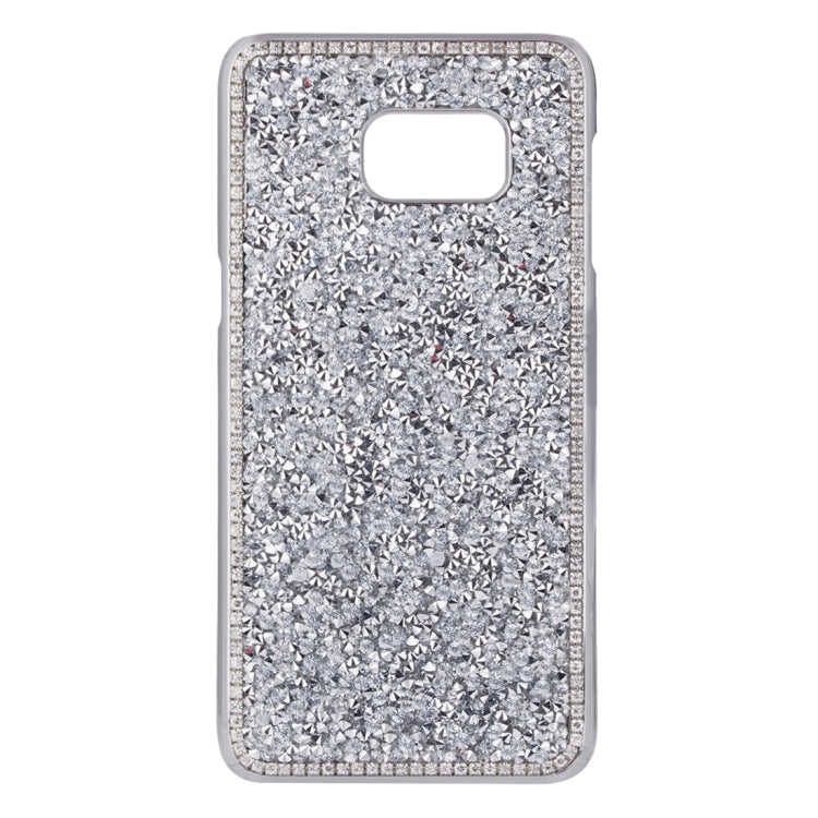For Galaxy S6 Edge+ / G928 Fashionable Electroplating Diamond Encrusted Hard Case