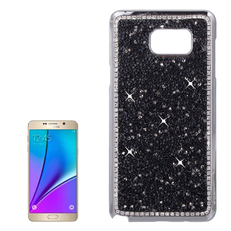 For Galaxy Note 5 / N920 Fashionable Electroplating Diamond Encrusted Hard Case