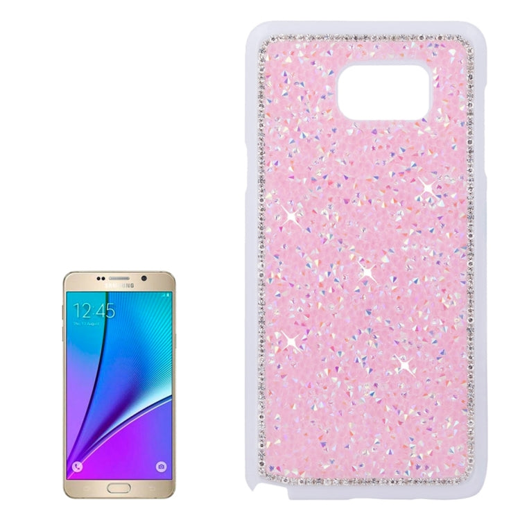 For Galaxy Note 5 / N920 Fashionable Electroplating Diamond Encrusted Hard Case