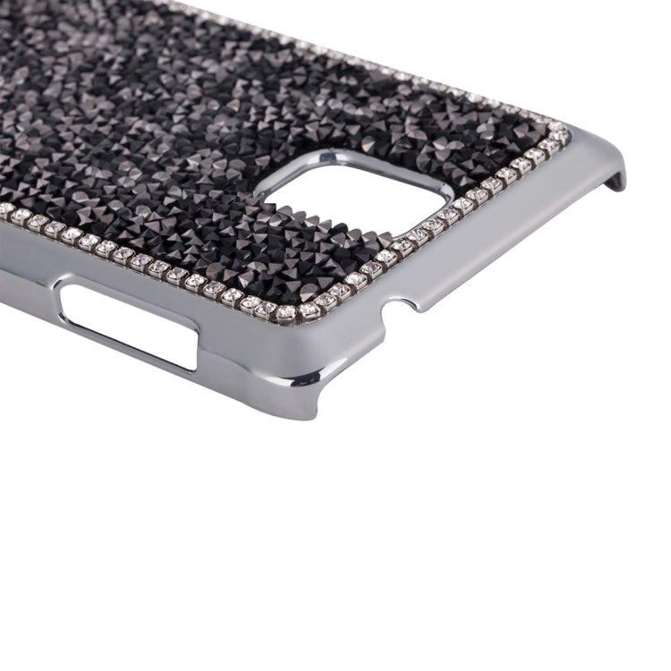 Fashionable Electroplating Diamond Encrusted Hard Case for Galaxy Note 4 / N910