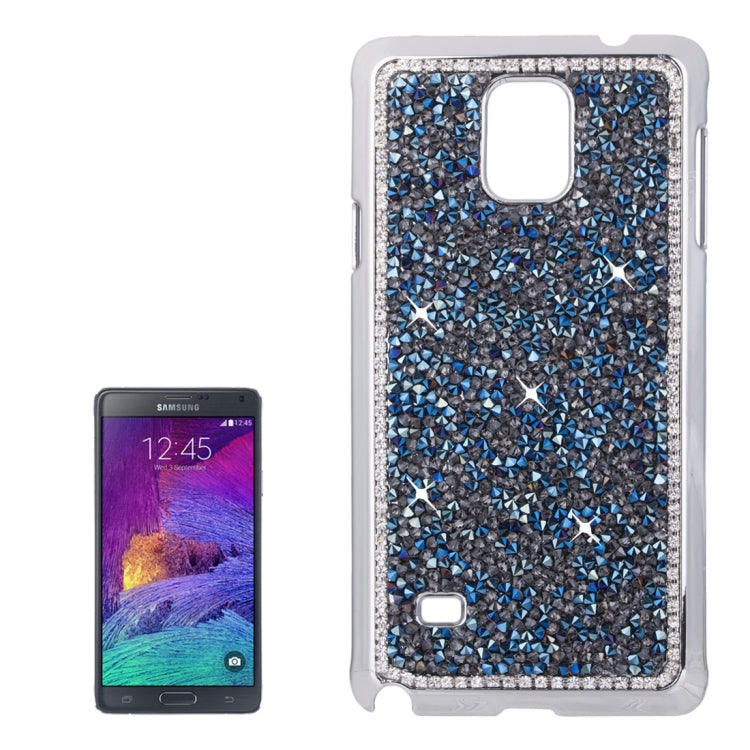 Fashionable Electroplating Diamond Encrusted Hard Case for Galaxy Note 4 / N910