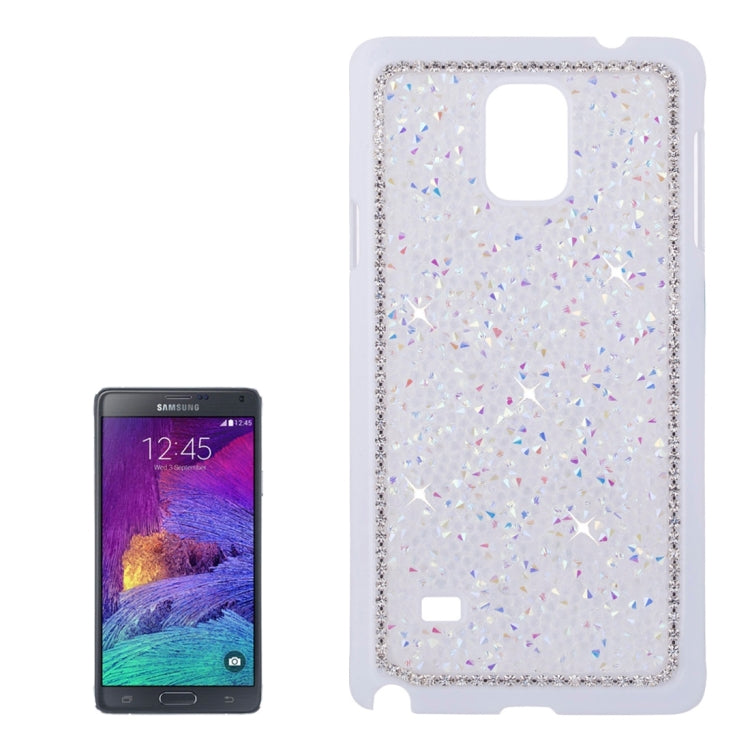 Fashionable Electroplating Diamond Encrusted Hard Case for Galaxy Note 4 / N910