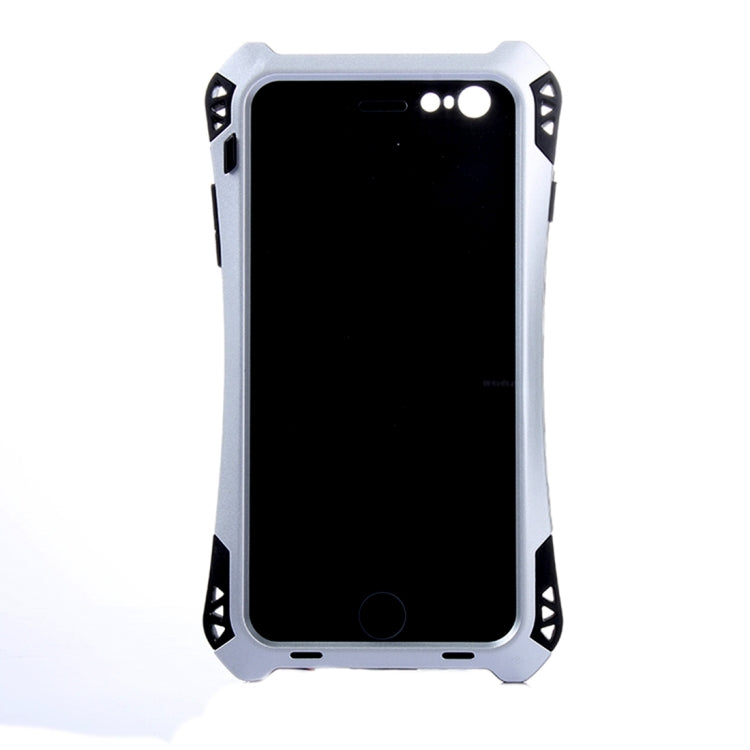 For Galaxy S6 Edge+ / G928 Professional and Powerful Dustproof Shatter-resistant Shockproof Tiny Waist Transformers Style Carbon Fibre Metal Protective Case with Tempered Glass Front Film Cover