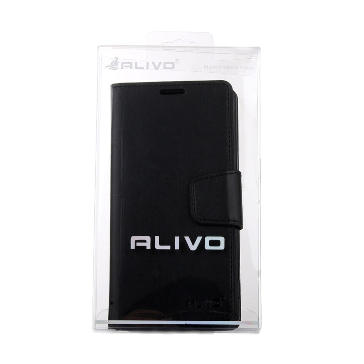 For Galaxy A7 / A700 ALIVO Horizontal Flip Solid Color Oil Edge Leather Case with Card Slots & Holder & Wallet