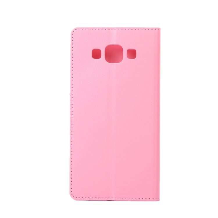 For Galaxy A7 / A700 ALIVO Horizontal Flip Solid Color Oil Edge Leather Case with Card Slots & Holder & Wallet